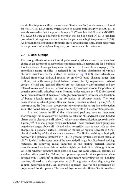 Handbook of Size Exclusion Chromatography and Related ...