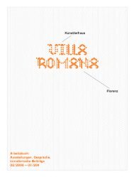 Das Villa Romana Arbeitsbuch - Deutsche Bank Stiftung