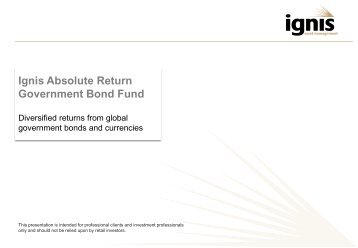 Ignis Absolute Return Government Bond Fund - Investment Europe