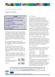 WASTE CODES - EPA Victoria