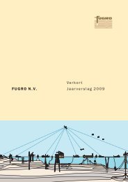 Verkort Jaarverslag 2009 - Fugro