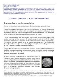 Document établi par Pierre GOBEAUX - Généalogie Aisne