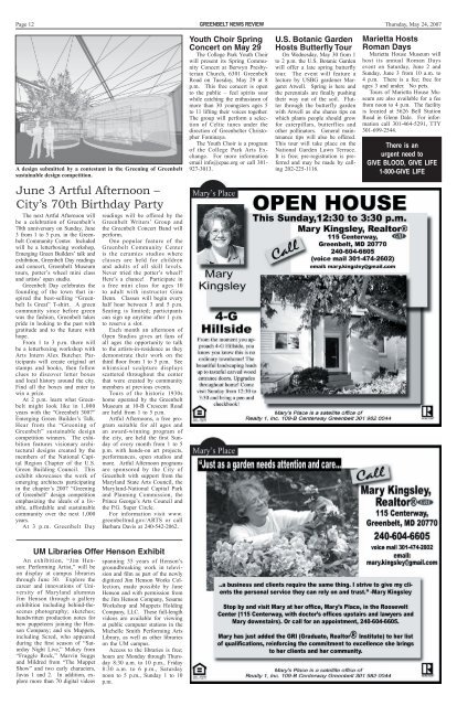 May 24 - Greenbelt News Review