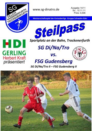 Steilpass SG Di/Na/Tro - FSG Gudensberg am 13.11.2011