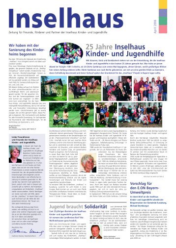Ausgabe April 2006 - Inselhaus Kinder
