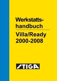 Park 12 HST Park 12 Park 16 Rillenkugellager für Stiga Park 11 Park 13 HST