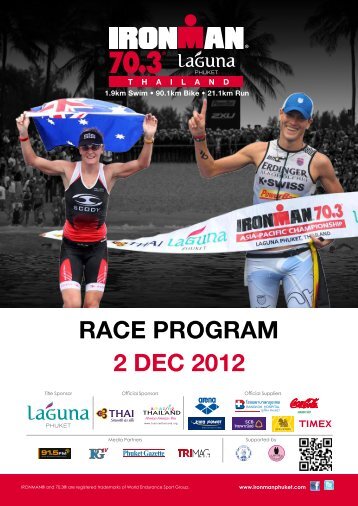 2012 Ironman 70.3 Race Booklet - Laguna Phuket