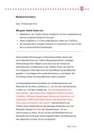 Download der Medieninformation als PDF - Lichtblicke