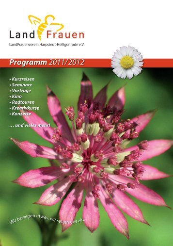 Landfrauen Harpstedt-Heiligenrode, Programm 2011/2012