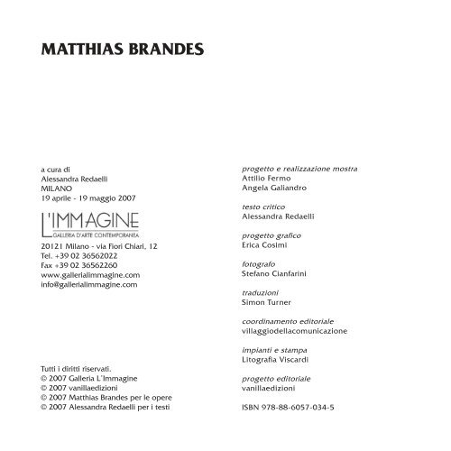 Catalogo download - Matthias Brandes