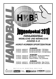 TSV Rudow - Handball-Verband Berlin