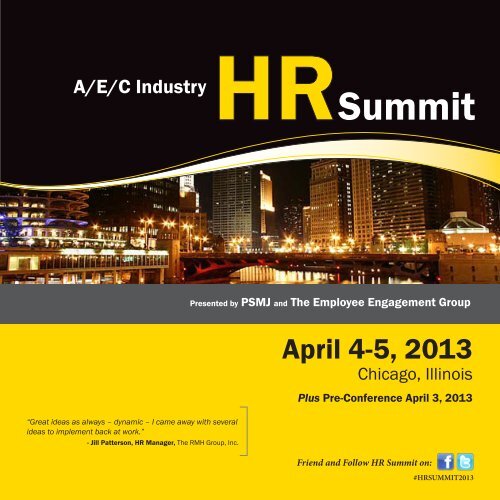 2013-AEC-HR-Summit-Brochure