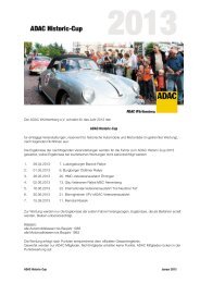 Ausschreibung (PDF) - Motorsport