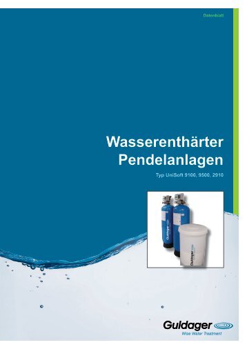 Wasserenthärter Pendelanlagen - Guldager (Schweiz)