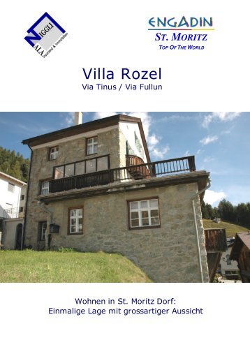 Villa Rozel - Niggli & Zala