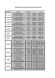 Bestleistungen bei Bezirksmeisterschaften Einzel - DLRG - Bezirk ...