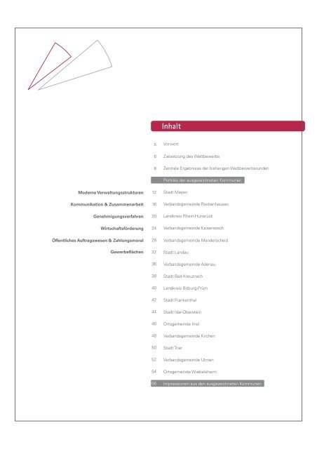 Wettbewerb Mittelstandsfreundliche Kommunen Rheinland ... - Inmit