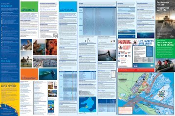Port Phillip Recreational Boating Guide map - Parks Victoria