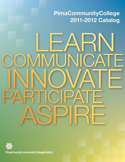 College Catalog Cover Design 2 - Pima Community College