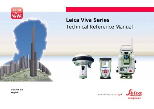 Leica Viva Series Technical Reference Manual - PRISM-Surveying ...