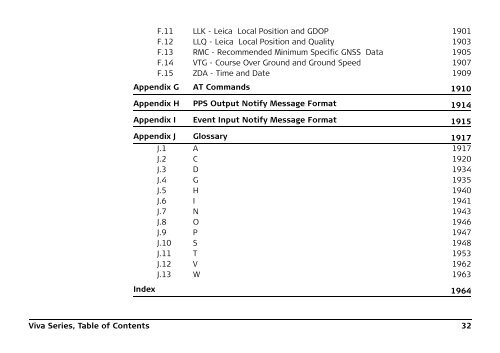 Leica Viva Series Technical Reference Manual - PRISM-Surveying ...