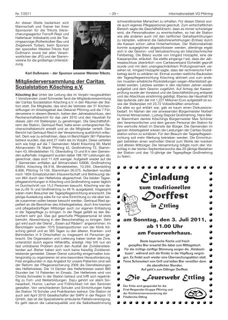 Informationsblatt-2011-07 - Markt Pförring