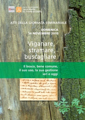 xinterno libro - Riserva Naturale Speciale del Sacro Monte della Ss ...