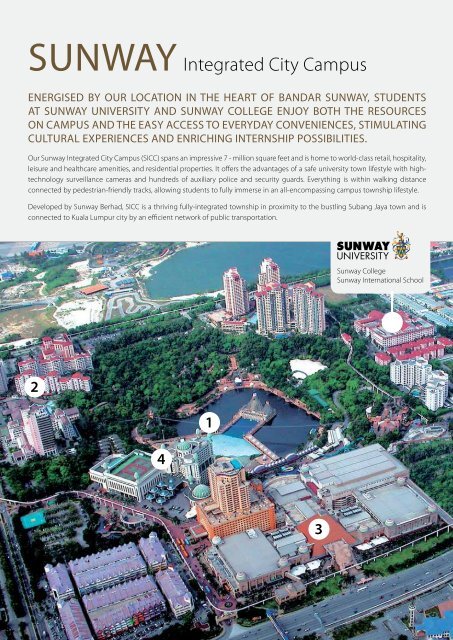 Tourism, Hospitality and Culinary Management - Sunway College