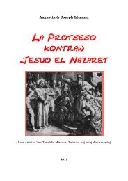 La Protseso kontraw Jesuo el Nazaret - Universala-esperanto.net