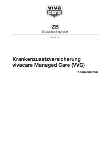 ZB Managed Care Komplementär - Vivacare