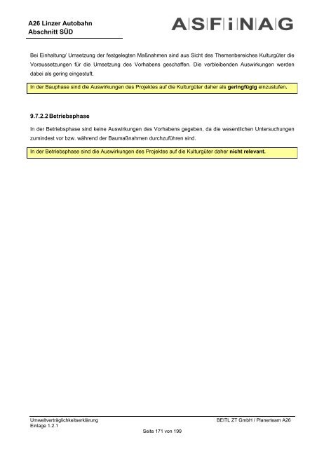 A 26 LINZER AUTOBAHN - Westring