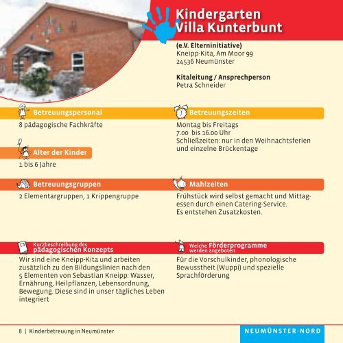 Broschüre - Kinderbetreuung in Neumünster - alleinerziehende ...