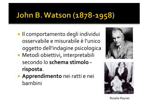 Che cosa è la psicologia? - Marco Vicentini