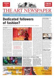 Dedicated followers of fashion? - The Art Newspaper