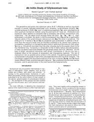 Ab Initio Study of Silyloxonium Ions