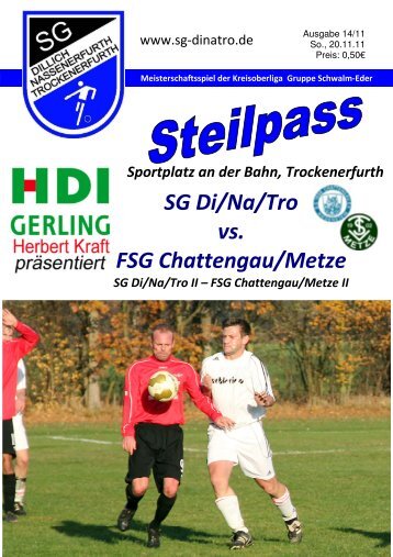 Steilpass SG Di/Na/Tro - FSG Chattengau/Metze vom 20.11.2011