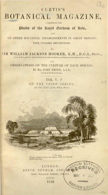 Curtis's botanical magazine.