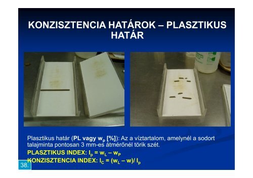 Epitesz gyak 1 VG - Geotechnikai Tanszék