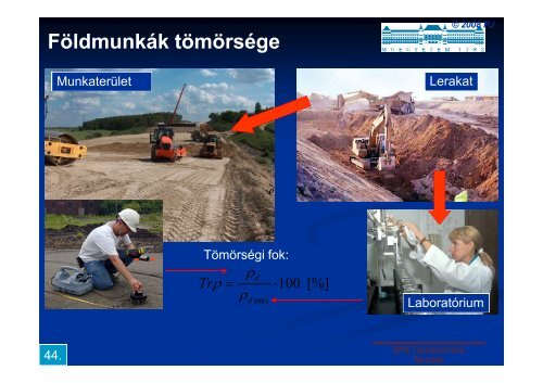 Epitesz gyak 1 VG - Geotechnikai Tanszék