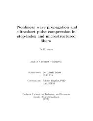 Nonlinear wave propagation and ultrashort pulse compression in ...