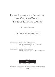 Three-Dimensional Simulation of Vertical-Cavity Surface-Emitting ...