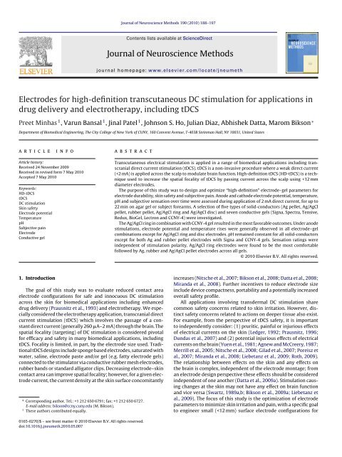 Neuromuscular Electrical Stimulation Applications - ScienceDirect