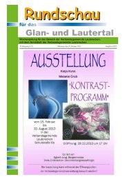Amtsblatt KW 8 - Verbandsgemeinde Lauterecken