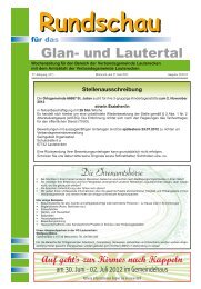 Amtsblatt KW 26 - Verbandsgemeinde Lauterecken