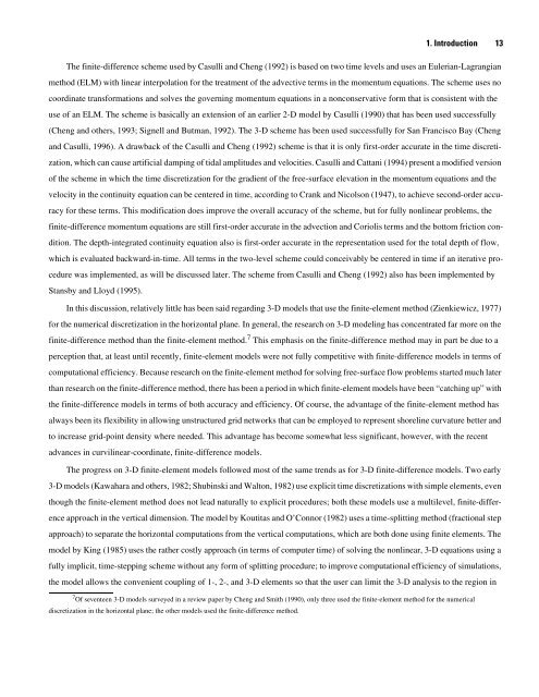 A Semi-Implicit, Three-Dimensional Model for Estuarine ... - USGS