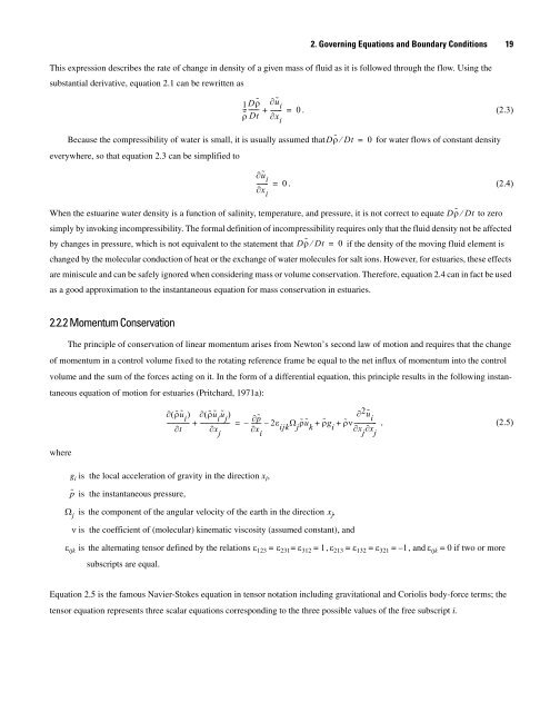 A Semi-Implicit, Three-Dimensional Model for Estuarine ... - USGS