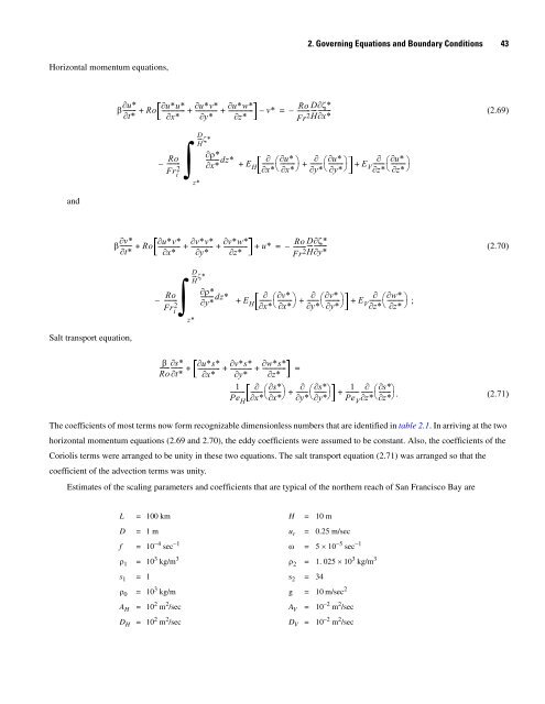 A Semi-Implicit, Three-Dimensional Model for Estuarine ... - USGS