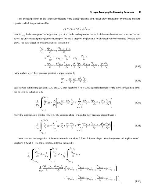 A Semi-Implicit, Three-Dimensional Model for Estuarine ... - USGS