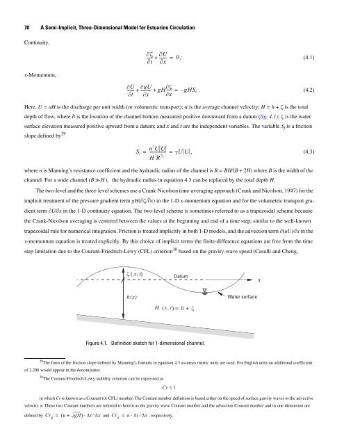 A Semi-Implicit, Three-Dimensional Model for Estuarine ... - USGS