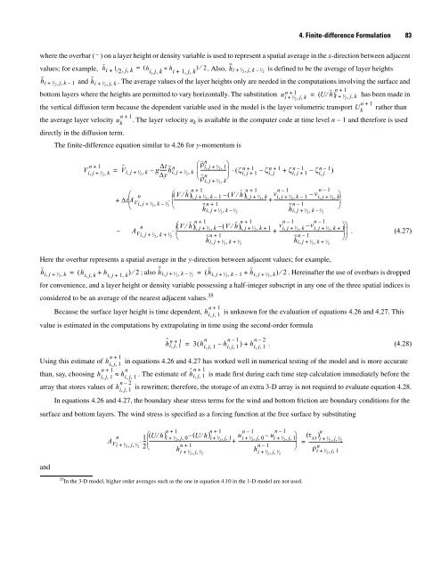 A Semi-Implicit, Three-Dimensional Model for Estuarine ... - USGS